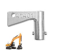 Ignition Switch Keys for JCB/Terex 47401 701, Telehandler Isolator Key, Ignition Isolator Plant Key, Compatible with Construction Equipment and Telehandler Models Forklift Replacement Keys