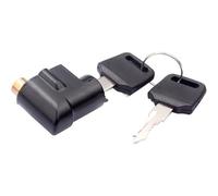 Ignition Switch Keys For Suzuki GN125 GS125 Motorcycle Handlebar Steering Lock With Two Keys 2 Position Switch Motorbike Ignition Switch