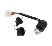 Ignition Switch Lock 1 Set 5 Pin JK425-2 Ignition Lock Start Switch Key For KIPOR KGE6500E Accessories