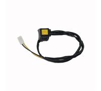 Ignition Switch Lock 22mm 7/8" Motorcycle Horn Kill Off Stop Switch Button Universal ATV Dual Sport Dirt Quad Start Motorbike Accessories Parts(Yollow start button)