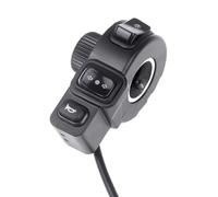 Ignition Switch Lock 22mm Dia 3 In 1 Motorcycle Switch Light Turn Signal Horn ON/OFF Button Handlebars Motorbike Electric Bike For Scooter ATV Quad Parts