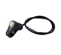 Ignition Switch Lock 22mm Motorcycle Switch Hazard Light Switch Button Electric Dual Flash Warning Emergency Lamp Signal Flasher Motorbike Accessories