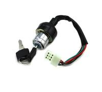 Ignition Switch Lock 6 Wire Pin On Lock Off Ignition Key Switch + 2 Keys For Meerkat For Kazuma 50cc 70cc 90cc 110cc 125cc ATV Quad 4 Wheeler