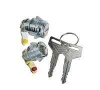 Ignition Switch Lock Barrel Car Left Right Door Lock Cylinder With 2 Keys Compatible With Toyota For Corolla 1988-1992 OE 6905112200 6905212200