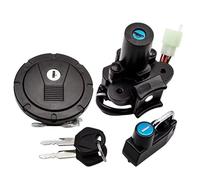 Ignition Switch Lock Compatible With For KL250 For For Super For Sherpa 1997-2011 Motorcycle Ignition Key Switch Fuel Gas Cap Lock Kit Accessories