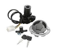Ignition Switch Lock Compatible With For Ninja For ZX-6R 2013-2018 1 Set Motorcycle For Gas Tank Cap Lock With 2 Keys+Ignition Switch Kits