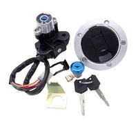 Ignition Switch Lock Compatible With Suzuki For GSXR For 600 2007 For GSX650 2008 2009 2010 2011 Motorcycle Fuel Tank Gas Cap Key Kit Ignition Switch Lock With