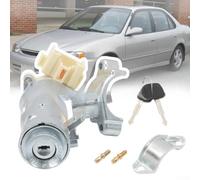Ignition Switch Lock Cylinder 450201211 with 2 Keys and Bracket for Toyota Corolla 1998 2002 Rav4 1998 2000 Compatible Part