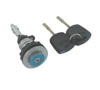 Ignition Switch Lock Cylinder Compatible With For Fiesta For Street Hatch 1996-2002 Ignition Switch Door Lock Trunk Back Lock Cylinder With 2 Keys 96FGA22050CG(Trunk Lock)