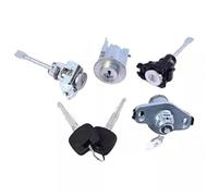 Ignition Switch Lock Cylinder Ignition Switch Door & Trunk Locks Kit Compatible With Toyota For Matrix 2003 2004 2005 2006 2007 2008 6905102090 6905702130