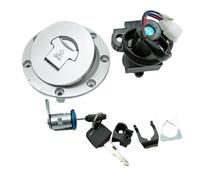 Ignition Switch Lock Gas Cap Set Compatible With Honda VFR400 NC30