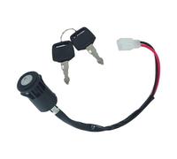 Ignition Switch Motorcycles 2 Wire Plug Ignition Lock Switch Key For Motorcycle Electric Mini Moto Dirt Pocket Bike ATV Quad Go Kart E-Bike Scooter