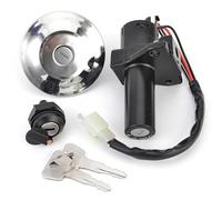 Ignition Switch Part Motorcycle Ignition Fuel Gas Tank Cap Cover Lock W/ 2 Keys For Y-AMAHA YBR125 2005-2009 2008 2007 2006