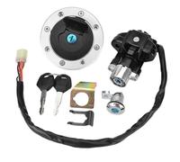 Ignition Switch Part Motorcycle Locking Fuel Gas Tank Cap Cover W/ 2 Keys For Suzuki GSXR1000 2001-2002 GSX1400 2002-2007 2006 2005 2004 2003