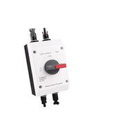 Ignition Switch Photovoltaic Solar DC Isolation Switch Outdoor PV 4P 1000V 32A UKPM Rotating Handle IP66 Waterproof EKD7(EKD7-EL32R-MC4)