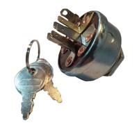 Ignition Switch Replacement for Vanguard Engines, Bobcat ZT 200, Exmark LZ, Hustler Super Z & Troy Lawn Tractors, Metal, 3-Pack
