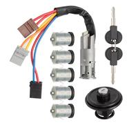 Ignition Switch Set Starter Lock Cylinder Repair Kit Compatible With C&itroen For Jumpy 1995-2006 4162F4 4162L9 4162S1 Ignition Switch Lock Cylinder