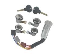 Ignition Switch Starter Locks Cylinder Door Lock Barrel Set Compatible With Peugeot For Partner 1996-2008 9170g3 252522 Ignition Starter Switch Lock