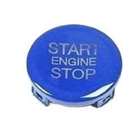 Ignition Switch Trim For Alfa For Romeo For Stelvio For Giulia | Car Engine Start Stop Button Cover Frame Trim automotive interior parts(BLUE)