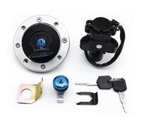 Ignition Switch With Key Compatible With Suzuki For GS500E 1989-2000 For GS500 2001-2009 2010 2011 2012 Motorcycle Ignition Switch Cap Fuel Tank Cover Lock Key Set