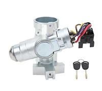 Ignition Switch with Key, Steering Ignition Lock Housing 1053774 Ignition Safety Switch with 2 Keys for Transit MK3 MK4 MK5