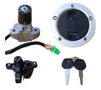 Ignition System For Suzuki EN150-A EN125-3F EN125-3A 3E EN150 Motorcycle Ignition Switch Lock Key Fuel For Tank Cap Gas Cover