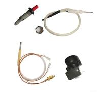 Ignition Wire Pulse Switch with Thermocouple-Based Flame Supervision and Tilt-Responsive Shut-Off Capability (NO battery)