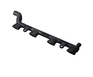 Ignitions 1Piece For A4 B7 A6 C6 2.0T 2005 2006 2007 2008 Ignition Coil Wiring Guide Engine Harness Cable Case 06F971824C Ignition Coil Pack(Black)