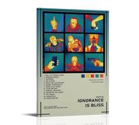 Ignorance Is Bliss Album SkeptaPosters for Bedroom Aesthetic Poster Decorative Painting Canvas Wall Art Living Room Posters Bedroom Painting Wall Art DecorFrame-style08x12inch(20x30cm)