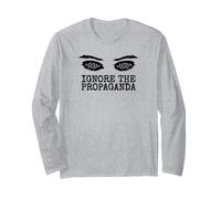 Ignore The Propaganda Anti Media Long Sleeve T-Shirt