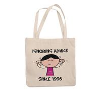 Ignoring Advice Since 1996 30th Birthday Shoulder Tote Bag for Women,