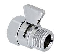 IGNPION G1/2" Full Brass Shower Head Flow Control and Shut OFF Valve for Shower Head, Hand Shower, or Bidet Sprayer etc