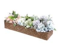 IGNPION Seagrass Open Storage Basket - Toilet Paper & Decorative Display Basket for Kitchen, Makeup, Vanity, Napkin, Ornament, Tableware, Condiments, Coffee