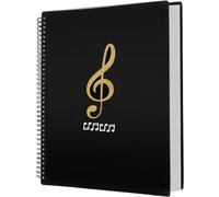 iGolife A4 Music Folder, 60 Compartments/120 Pages, Presentation Folder, Index Folders, Music Sheet, Chorus Folder for Documents, Paper, Artworks