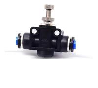 IGOQTHSQE 20/50/100 PCS SA Throttle Valve 4mm 6mm 8mm 10mm 12mm Air Flow Control Pipe Hose Pneumatic Manual Push In Connector(SA-10,50 PCS)