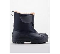 Igor Neu Snow Boot, Navy, Size 6 Younger Navy