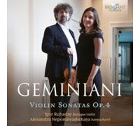 IGOR RUHADZE/ALEXAND - GEMINIANI VIOLIN SONATAS OP.4 - CD - F4z