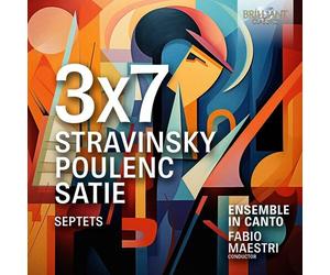 Igor Stravinsky : 3x7: Stravinsky/Poulenc/Satie - Septets CD (2024) NEW