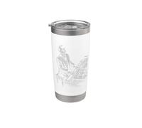 Igor Stravinsky Composser Pianist Stainless Steel Insulated Tumbler