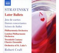 Igor Stravinsky Later Ballets (Craft, Lpo, Po) (CD) Album (US IMPORT)