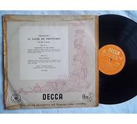 Igor Stravinsky - LXT 2563 Stravinsky Le Sacre du Printemps Suisse Romande Ansermet LP