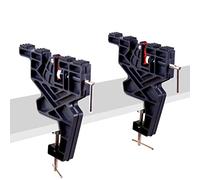 IGOSKI Ski and Snowboard Vice, No-Slip Vise Grips, Upgrade Adjustable Tuning and Waxing Ski Vice with Horizontal and Vertical Working Positions, Secure Board Grip Center Arm