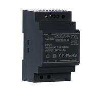 IGOYE Ultra Slim Step-Shape 3SU DIN Rail Power Supply, 24V 2.5A 60W GPHDR-60-24 for Industrial Automation, Communication Base Stations, Data Centers and Medical Equipment