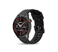 iGPSPORT LW10 Sports Smart Watch, Amoled Display GPS Fitness Tracker 14Days Battery Life Sleep Heart Rate Monitor Black (Black)