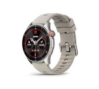 iGPSPORT LW10 Sports Smart Watch, Amoled Display GPS Fitness Tracker 14Days Battery Life Sleep Heart Rate Monitor Black (Titanium)