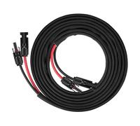 iGreely 6mm² Solar Panel Cable with Female and Male Solar Connector, 3m 6mm² Solar Extension Cable with Flame Retardant Sleeve (3m)