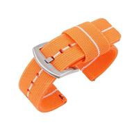 IGRIXLSD 1PC Nylon Watch Band, Dual Colors Quick Release Adjustable Wrist Strap, Compatible with 18 20 22 24mm, for Men and Women, One Color, 22 mm