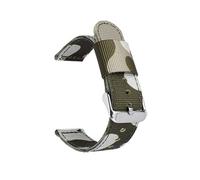 IGRIXLSD 1PC Quick Release Watch Band, Camouflage Nylon Waistband Replacement with Size 18mm 20mm 22mm 24mm for Men and Women, One Color, 24mm