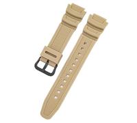 IGRIXLSD 1PC Watch Band, 18mm PU Adjustable Waistband Replacement Fits for AQ-S810W AE-1000 AE-1200(Gray)