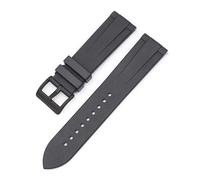 IGRIXLSD 1PC Watch Band, 20MM 22MM Fluororubber Quick Release Waistband with Black Buckle, Watch Strap Replacement, One Color, 22 mm